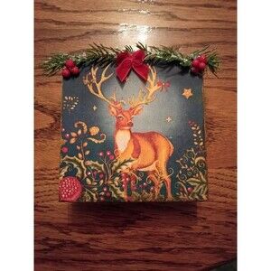 Handcrafted Deer shelf desk sitter